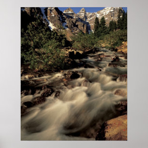 North America, Canada, Canadian Rockies, Banff Poster