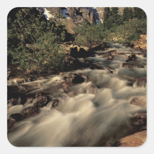 North America, Canada, Canadian Rockies, Banff Square Sticker