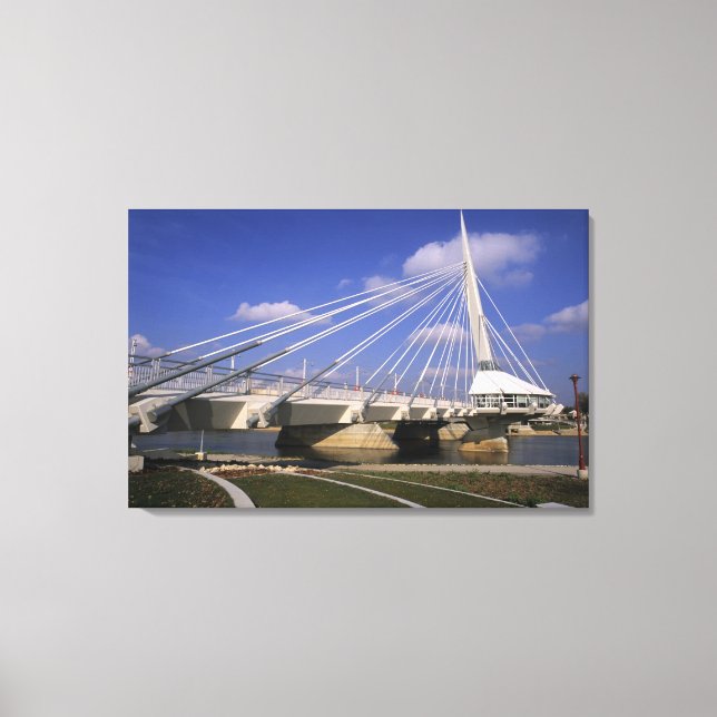 North America, Canada, Manitoba, Winnipeg, Canvas Print (Front)