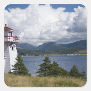 North America, Canada, Newfoundland and 2 Square Sticker