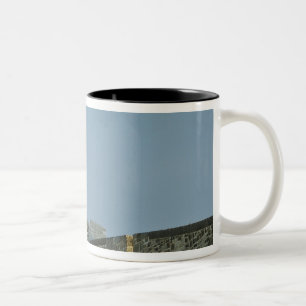 North America, Canada, Quebec, Old Quebec City. 2 Two-Tone Coffee Mug