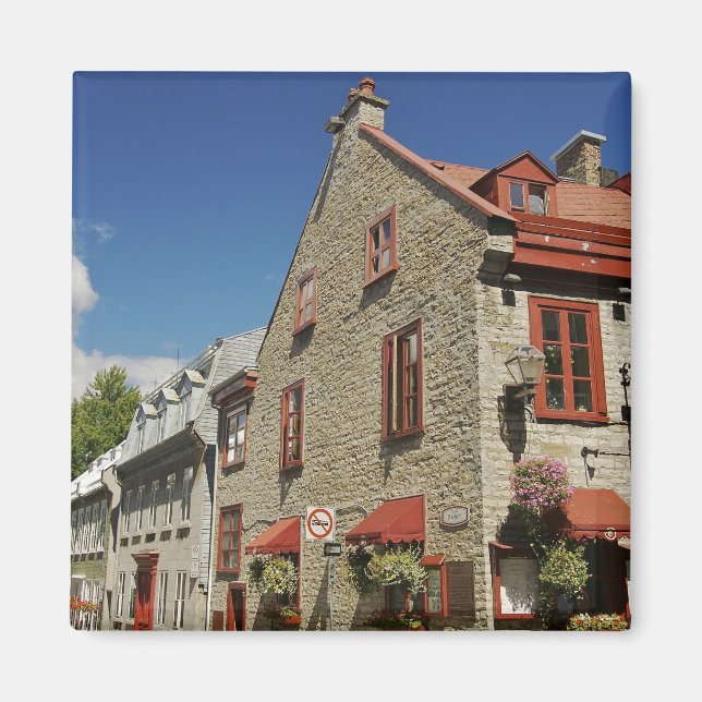 North America, Canada, Quebec, Old Quebec City. Magnet (Front)