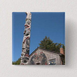 North America, Canada, Queen Charlotte Islands, 3 15 Cm Square Badge