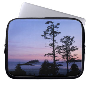 North America, Canada, Vancouver Island, trees Laptop Sleeve