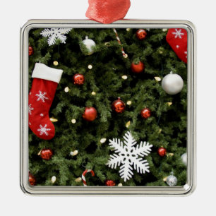 North America. Christmas decorations on tree. 2