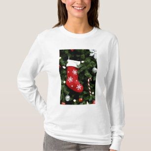 North America. Christmas decorations on tree. 3 T-Shirt