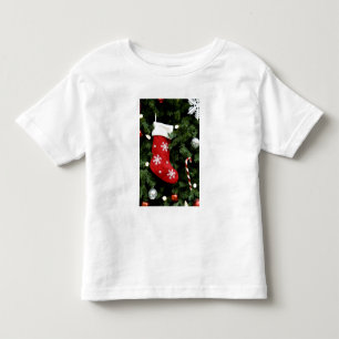 North America. Christmas decorations on tree. 3 Toddler T-Shirt