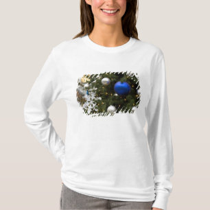 North America. Christmas decorations on tree. T-Shirt