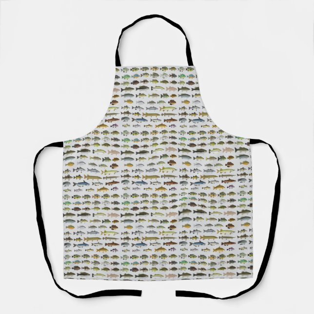 North America Freshwater Fish Group Apron (Front)