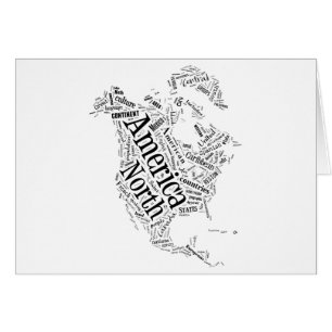 North America in Tagxedo