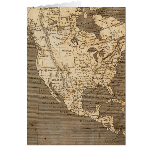 North America Map by Arrowsmith (Front)
