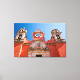 North America, Mexico, Guanajuato. Shrine of Canvas Print