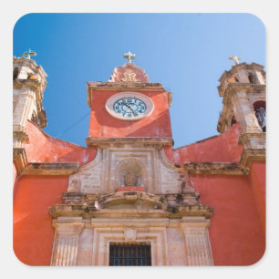 North America, Mexico, Guanajuato. Shrine of Square Sticker