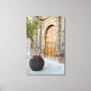 North America, Mexico, Guanajuato state, San 3 Canvas Print