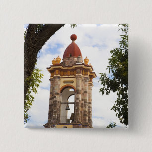 North America, Mexico, Guanajuato state, San 5 15 Cm Square Badge