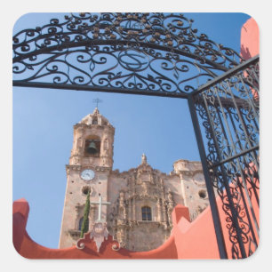 North America, Mexico, Guanajuato State. The Square Sticker