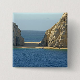 North America, Mexico, State of Baja California 15 Cm Square Badge