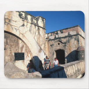 North America, Mexico, Veracruz. San Juan Ulua Mouse Mat