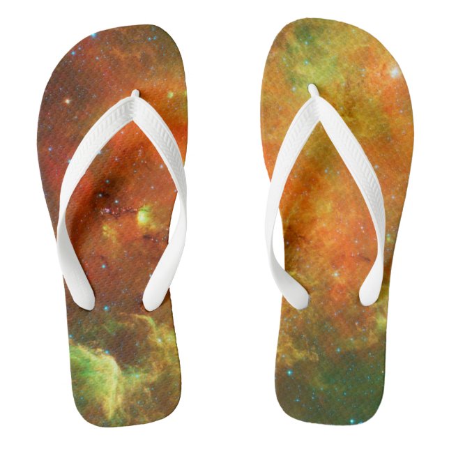 North America Nebula Flip Flops (Footbed)