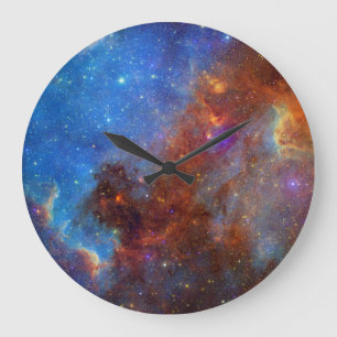 North America Nebula Large Clock