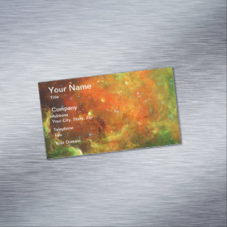 North America Nebula Magnetic Business Card