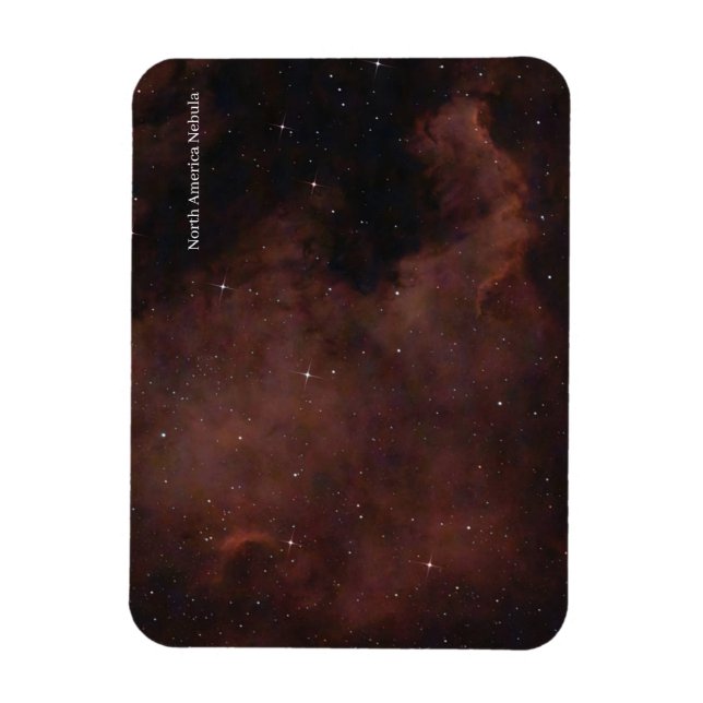 North America Nebula space Magnet (Vertical)