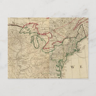 North America north Postcard