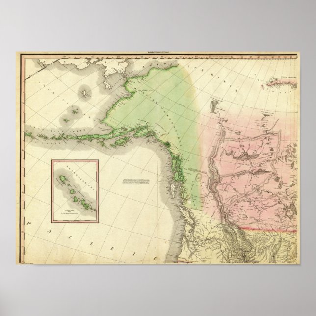 North America Northwest Poster (Front)