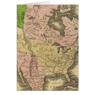 North America Olney Map