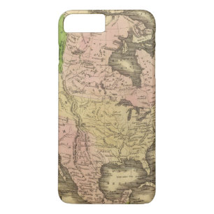 North America Olney Map iPhone 8 Plus/7 Plus Case