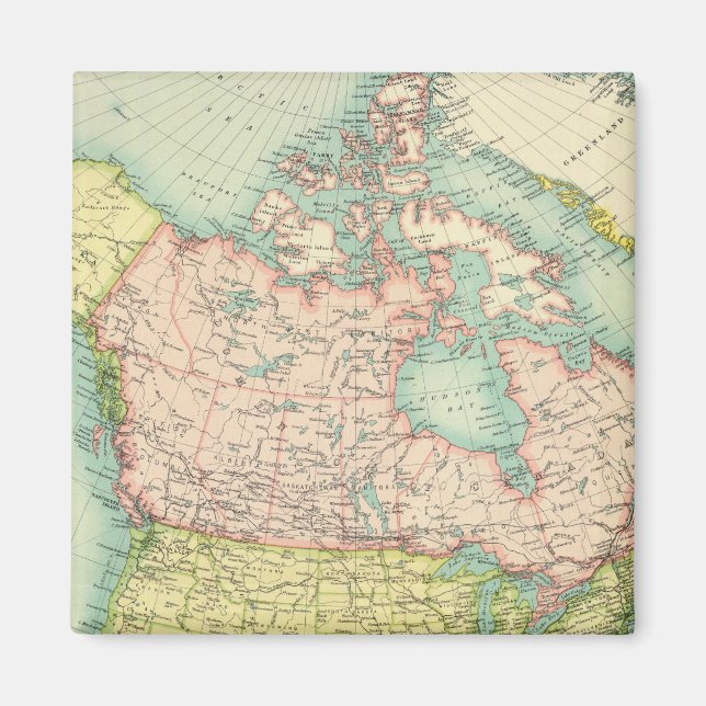 North America political Magnet (Front)