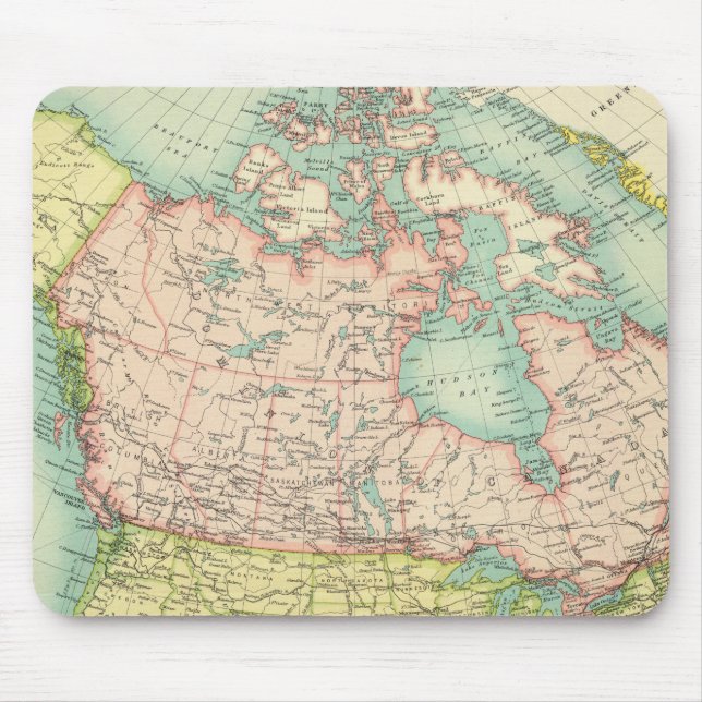 North America political Mouse Mat (Front)