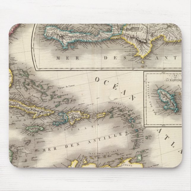 North America Southeast Mouse Mat (Front)