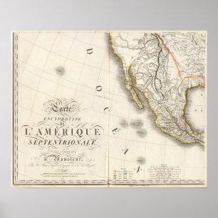 North America Southwest Poster