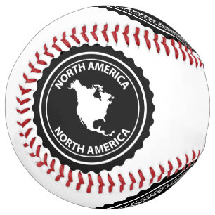 North America stamp Softball