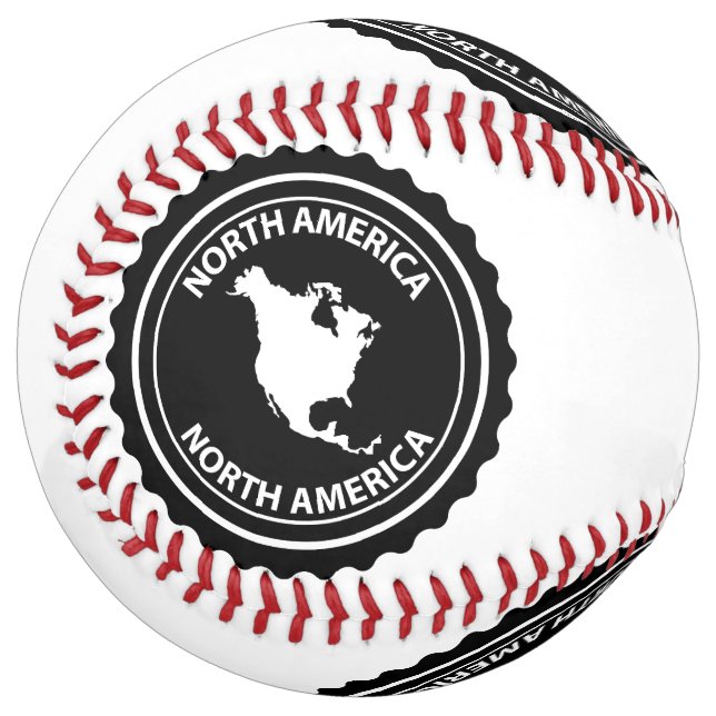 North America stamp Softball (Front Left)