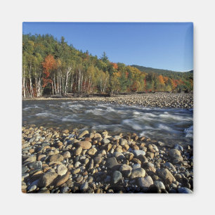 North America, US, NH, A cobble beach on the Magnet