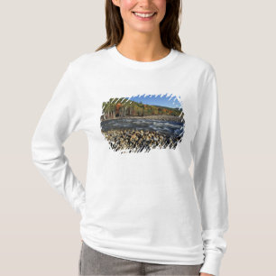 North America, US, NH, A cobble beach on the T-Shirt