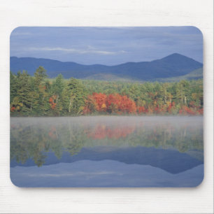 North America, US, NH, Fall reflections in Mouse Mat