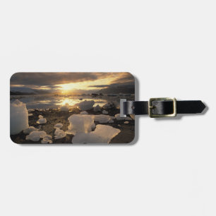 North America, USA, Alaska, Ice Bay, Icescape, Luggage Tag