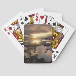 North America, USA, Alaska, Ice Bay, Icescape, Playing Cards