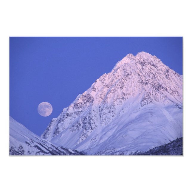 North America, USA, Alaska, Knik River, Photo Print (Front)