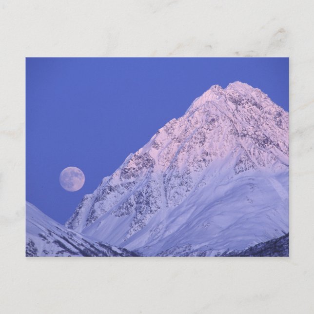 North America, USA, Alaska, Knik River, Postcard (Front)