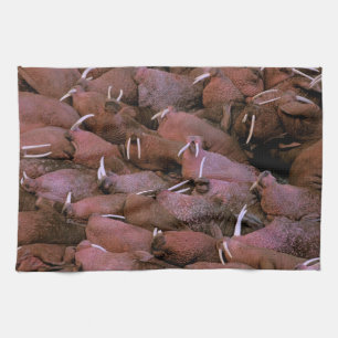 North America, USA, Alaska, Yukon Delta National Tea Towel