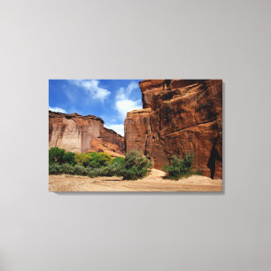 North America, USA, Arizona, Navajo Indian 5 Canvas Print