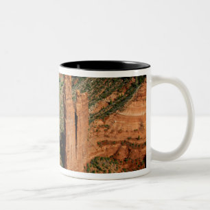 North America, USA, Arizona, Navajo Indian 7 Two-Tone Coffee Mug