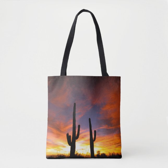 North America, USA, Arizona, Sonoran Desert Tote Bag (Front)