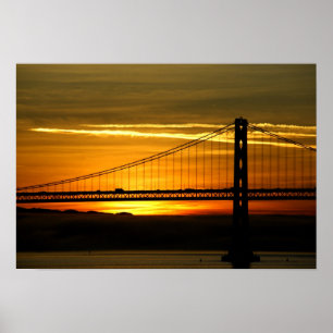 North America, USA, California, San Francisco. 3 Poster