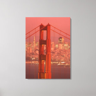 North America, USA, California, San Francisco. Canvas Print