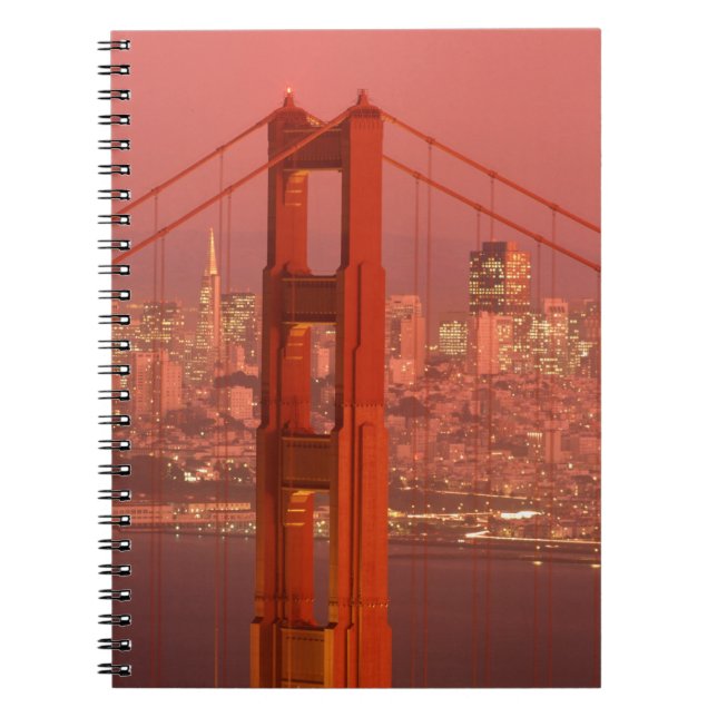 North America, USA, California, San Francisco. Notebook (Front)